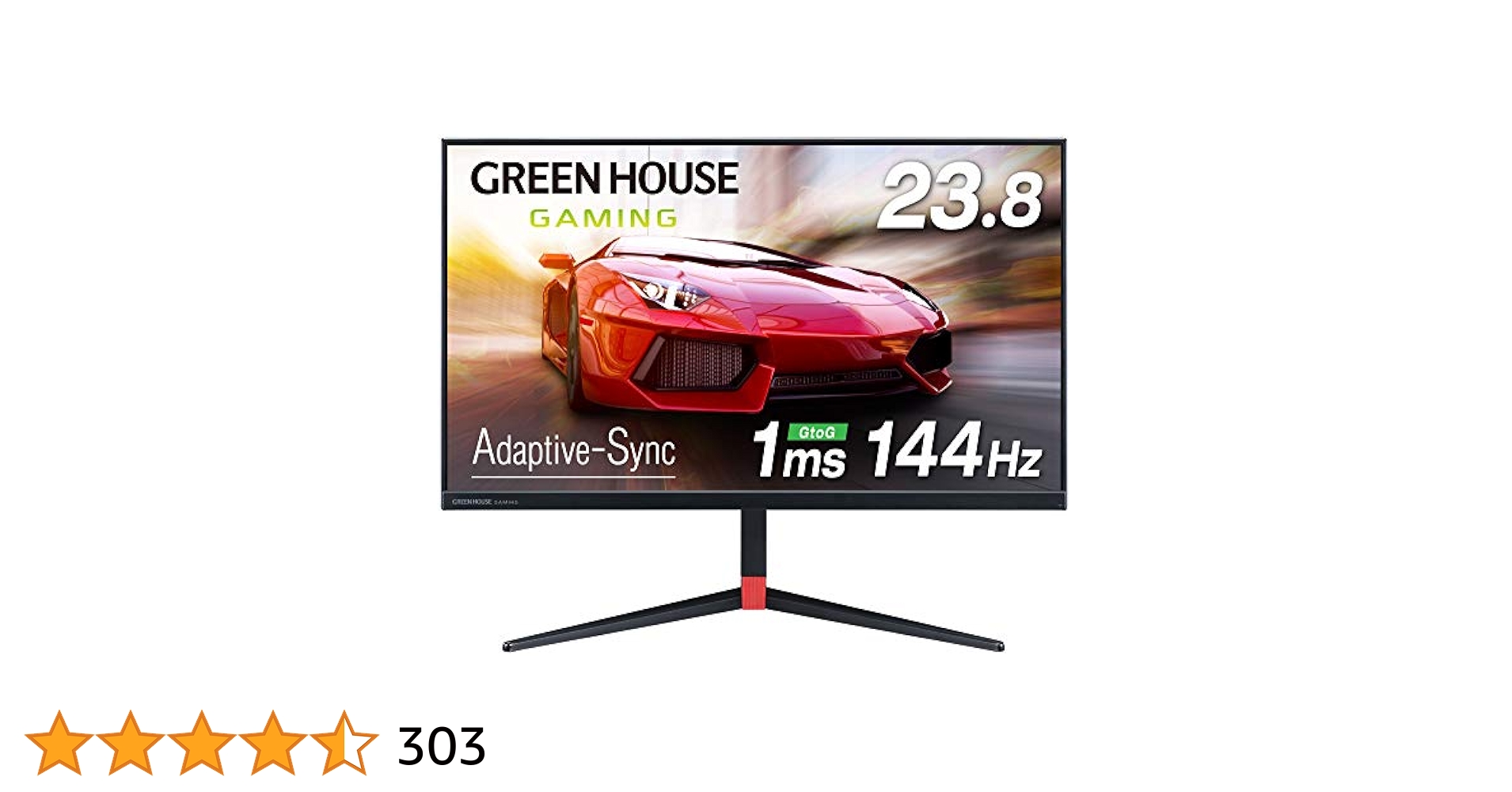 Amazon.co.jp: グリーンハウス ゲーミングモニター 23.8インチ